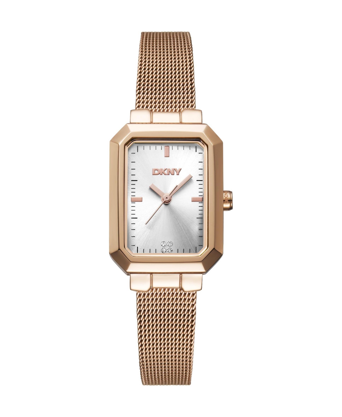 Dkny Women's Quartz Everyday Rose-Tone Stainless Steel Bracelet Watch, 22mm - Rose