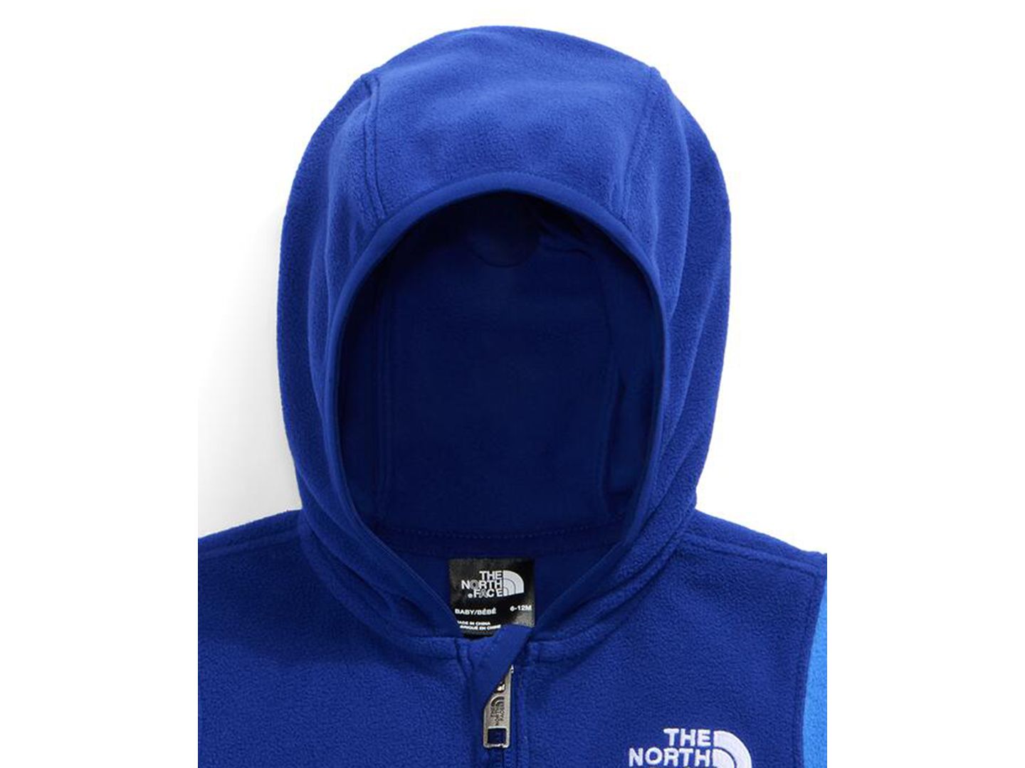Худи The North Face Glacier Full Zip для малышей, цвет: Синий / Мглистый — фото 3