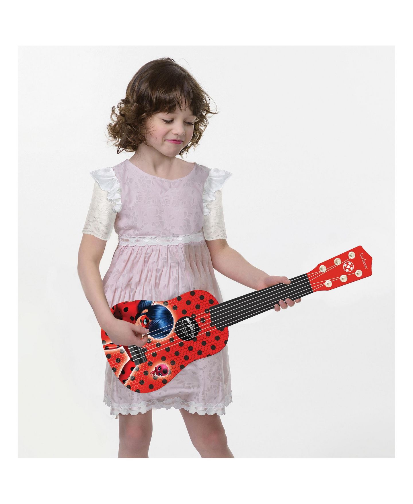 Детская игрушка Miraculous Ladybug My First Guitar With Six Nylon Strings, Ages 3+ — фото 4