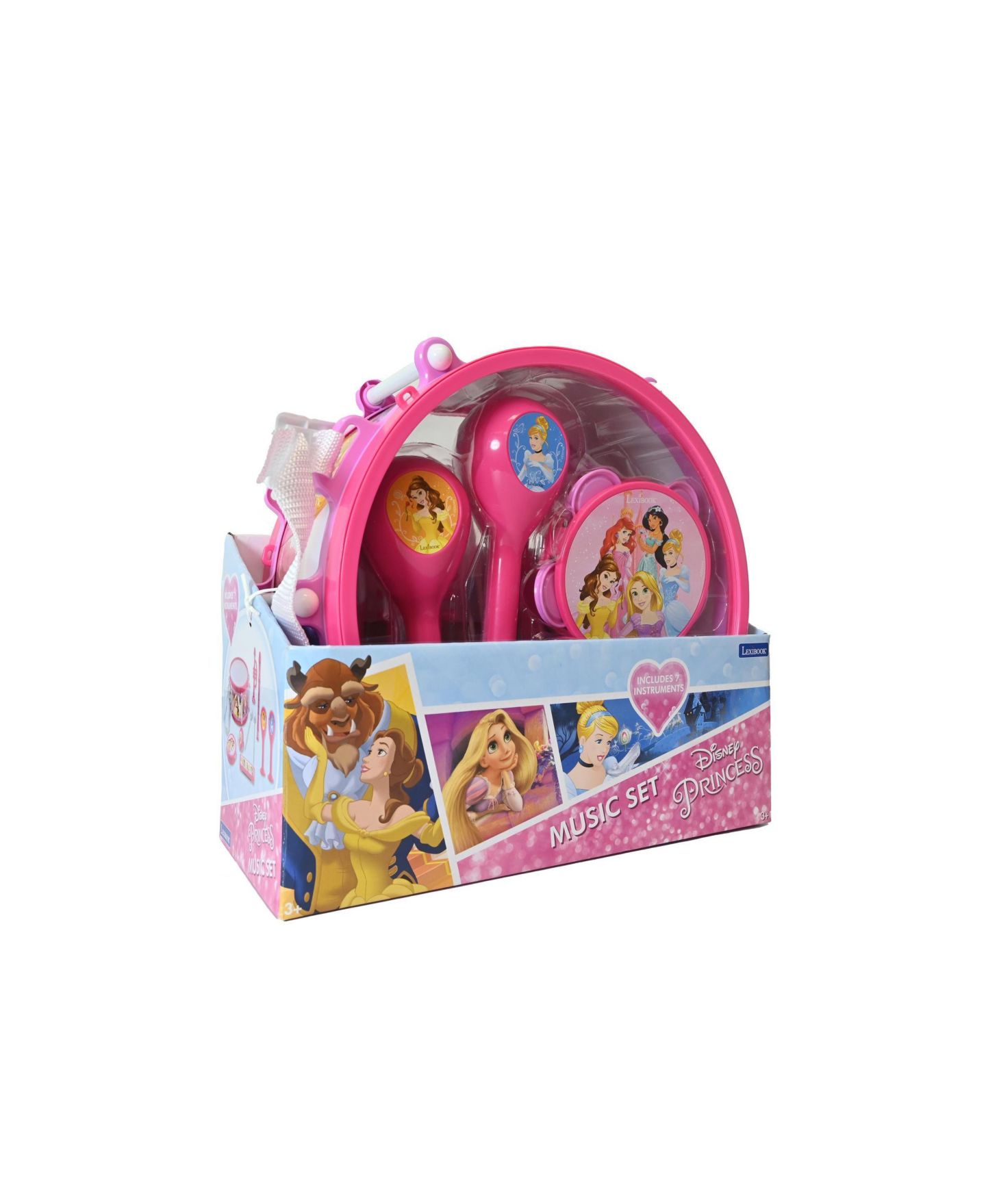 Детские игрушки Disney Princess 7-Piece Music Instruments Set, K360DP, Ages 3+ — фото 8