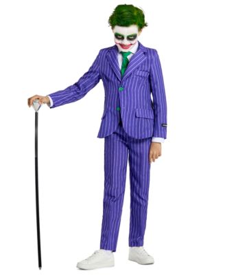 Boys' 8-20 The Joker Jacket, Pants and Tie, 3-Piece Set