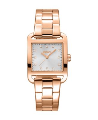 Women's Iconic Quartz Stainless Steel Bracelet Water-Resistant Watch, 27mm