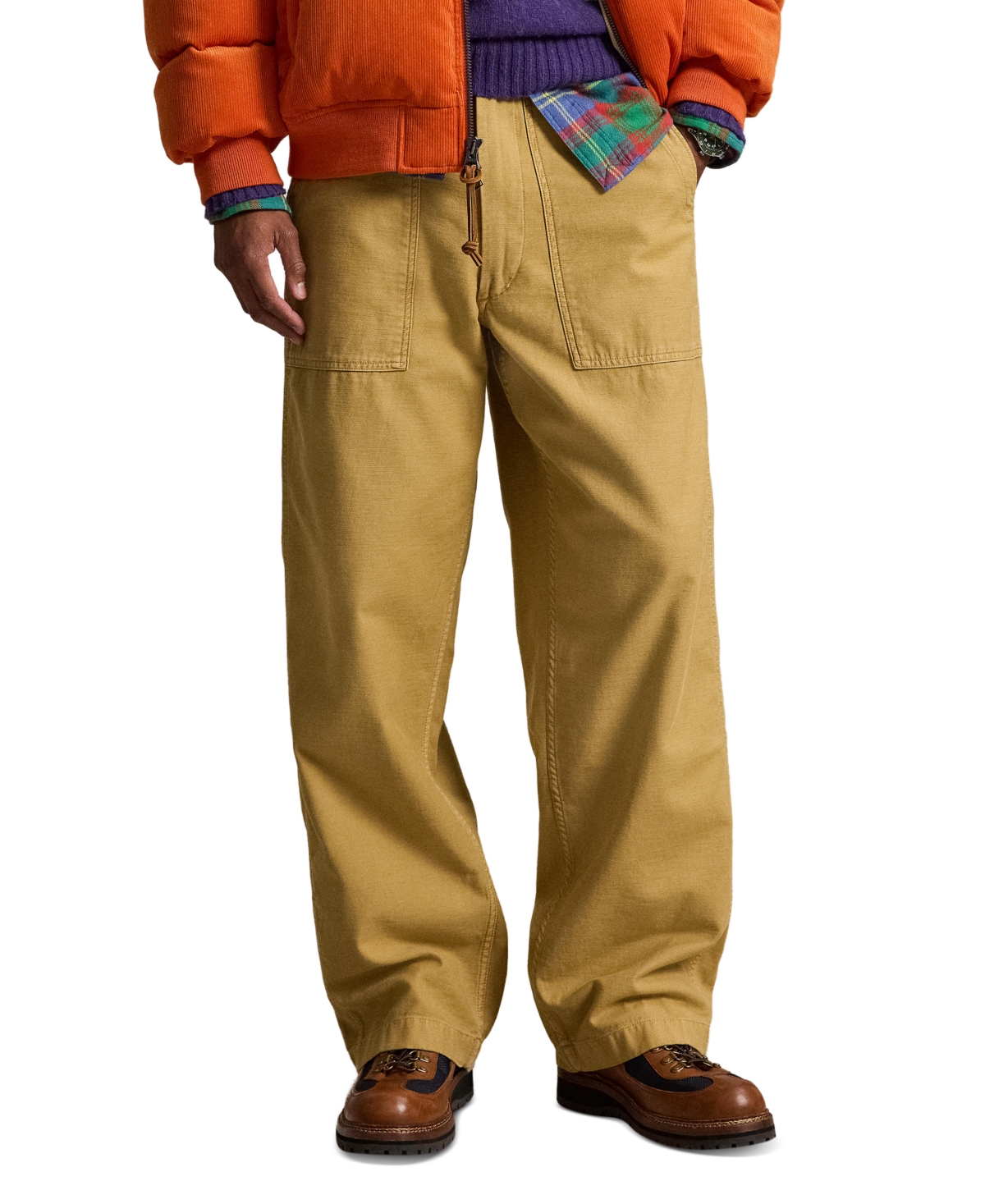 Polo Ralph Lauren Men's Relaxed Fit Reverse-Sateen Utility Pants