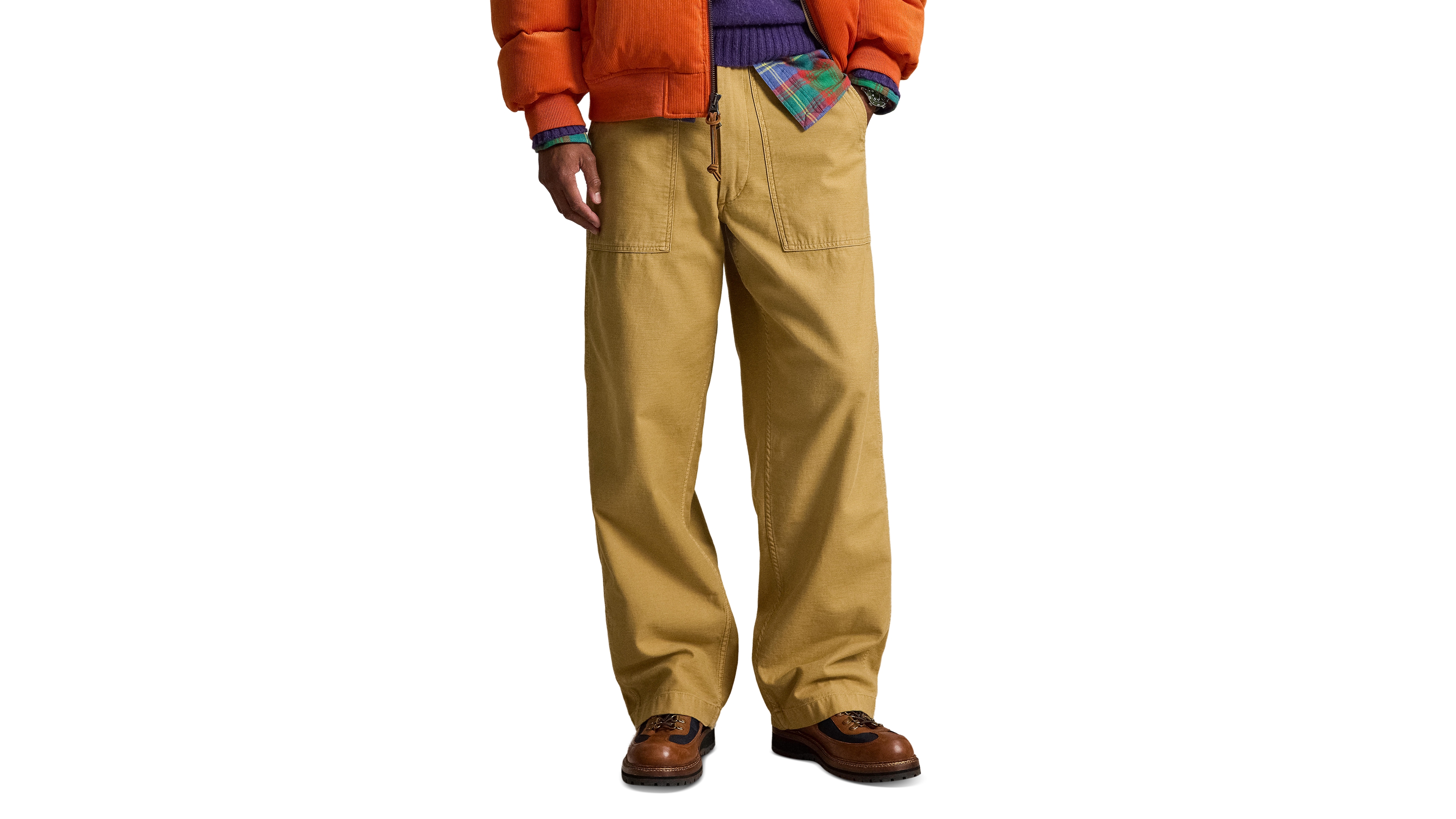 Polo Ralph Lauren Men's Relaxed Fit Reverse-Sateen Utility Pants