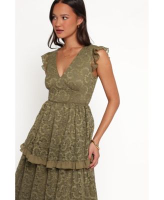 macys green lace dress Women's Semi-Formal Cocktail & Party Dresses GL-11.03.25