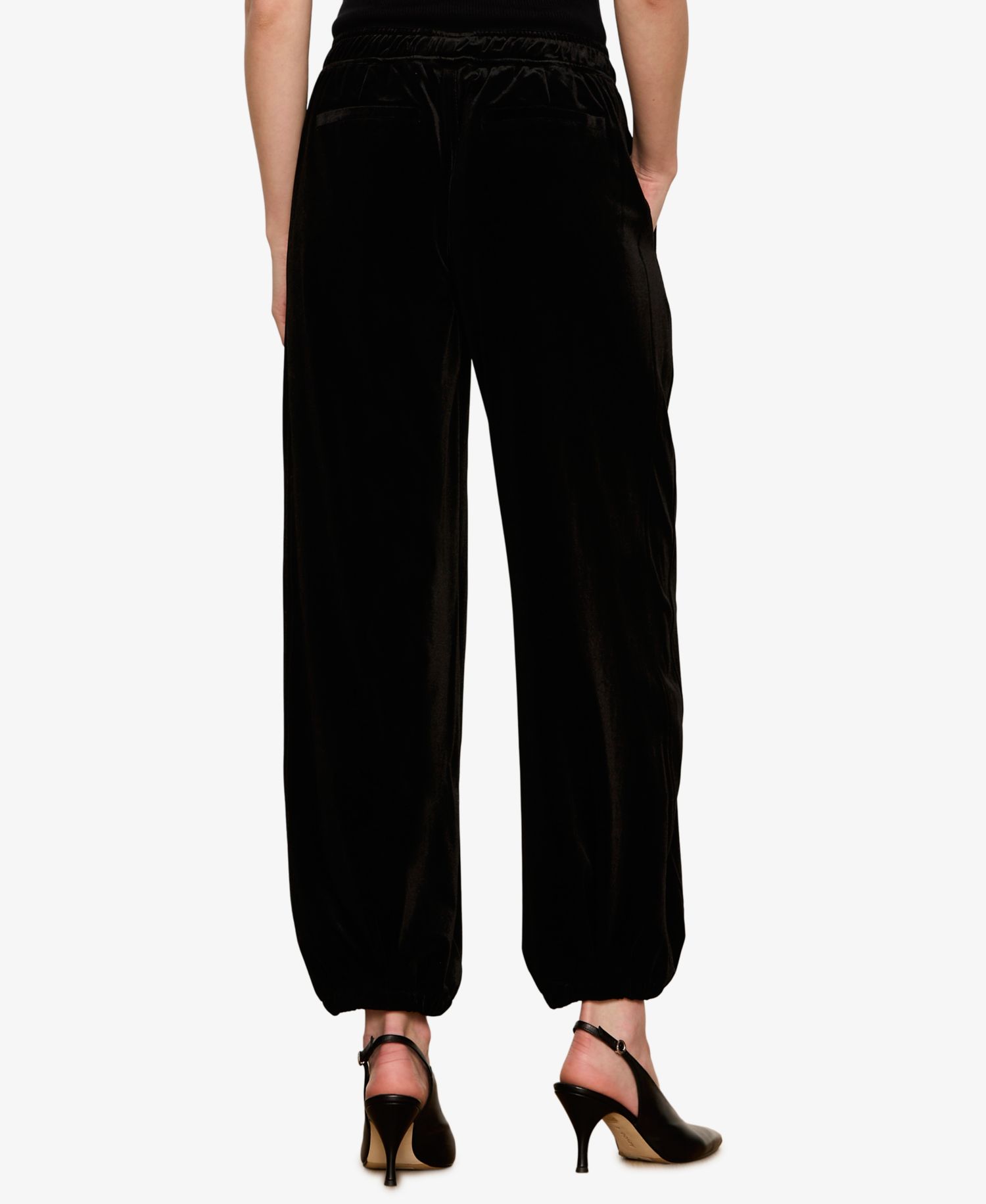 Women's Micro Balloon Velvet Pull-On Pants