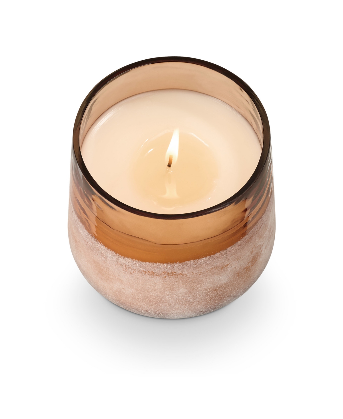 Illume Terra Tabac Baltic Glass Candle