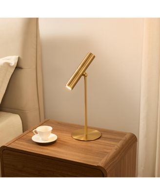 Cordless Rechargeable Table Lamp with Detachable Magnetic Adjustable Head, Touch Dimmable