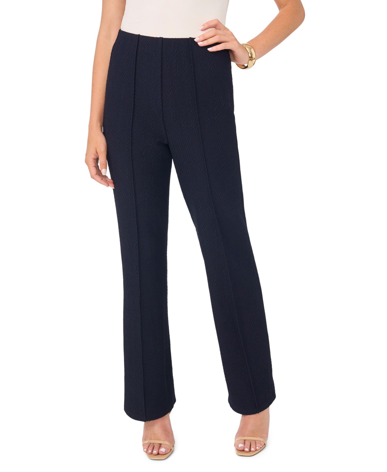 Women's High-Waisted Kick-Flare Pull-On Pants
