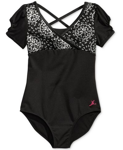 Capezio Keyhole Criss-Cross Leotard, Little Girls (2-6X) & Big Girls (7-16)