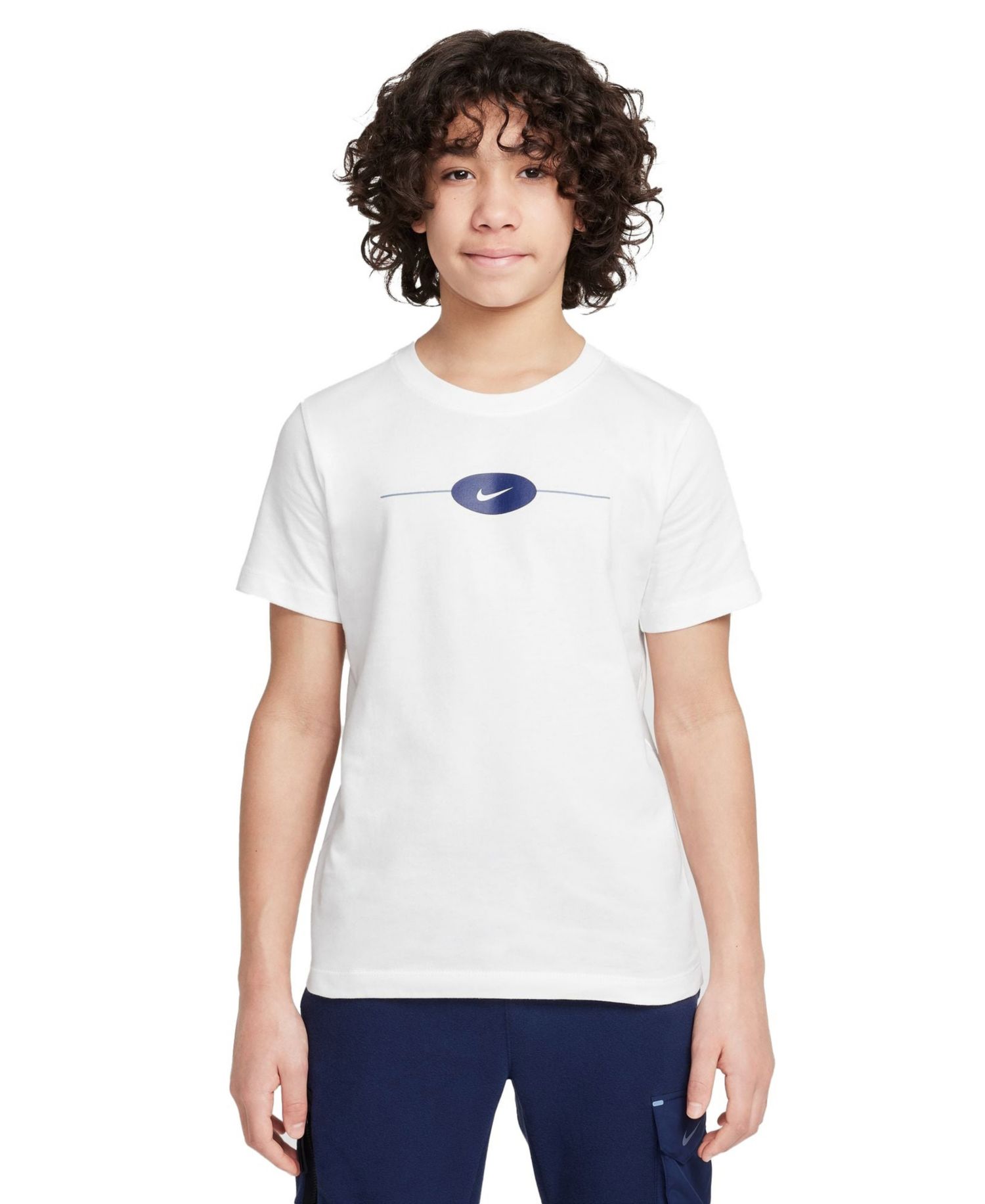 Big Boys and Girls White Tottenham Hotspur Play T-Shirt