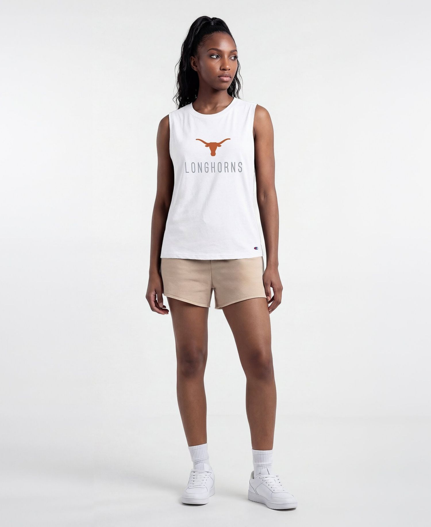 Women's White Texas Longhorns Lifestyle Tank Top