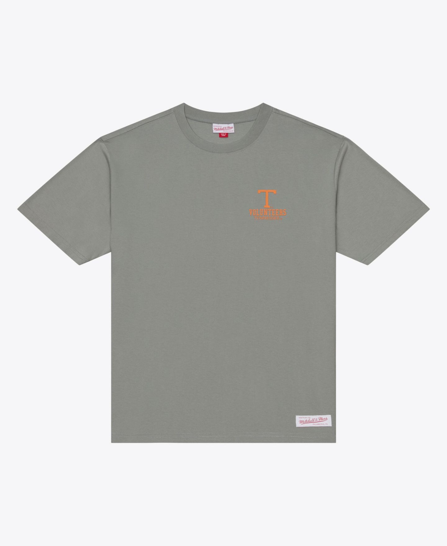 Мужская футболка Mitchell & Ness Gray Tennessee Volunteers Core Icon — фото 1