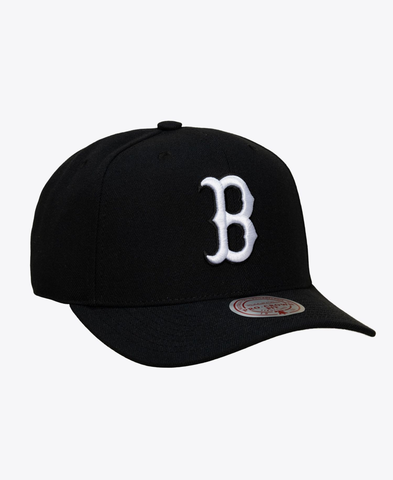Men's Black Boston Red Sox Pro Crown Snapback