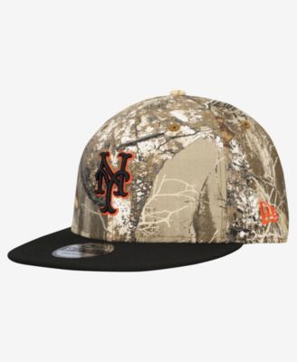 Men's Camo New York Mets Realtree Orange Pop 9FIFTY Snapback Hat