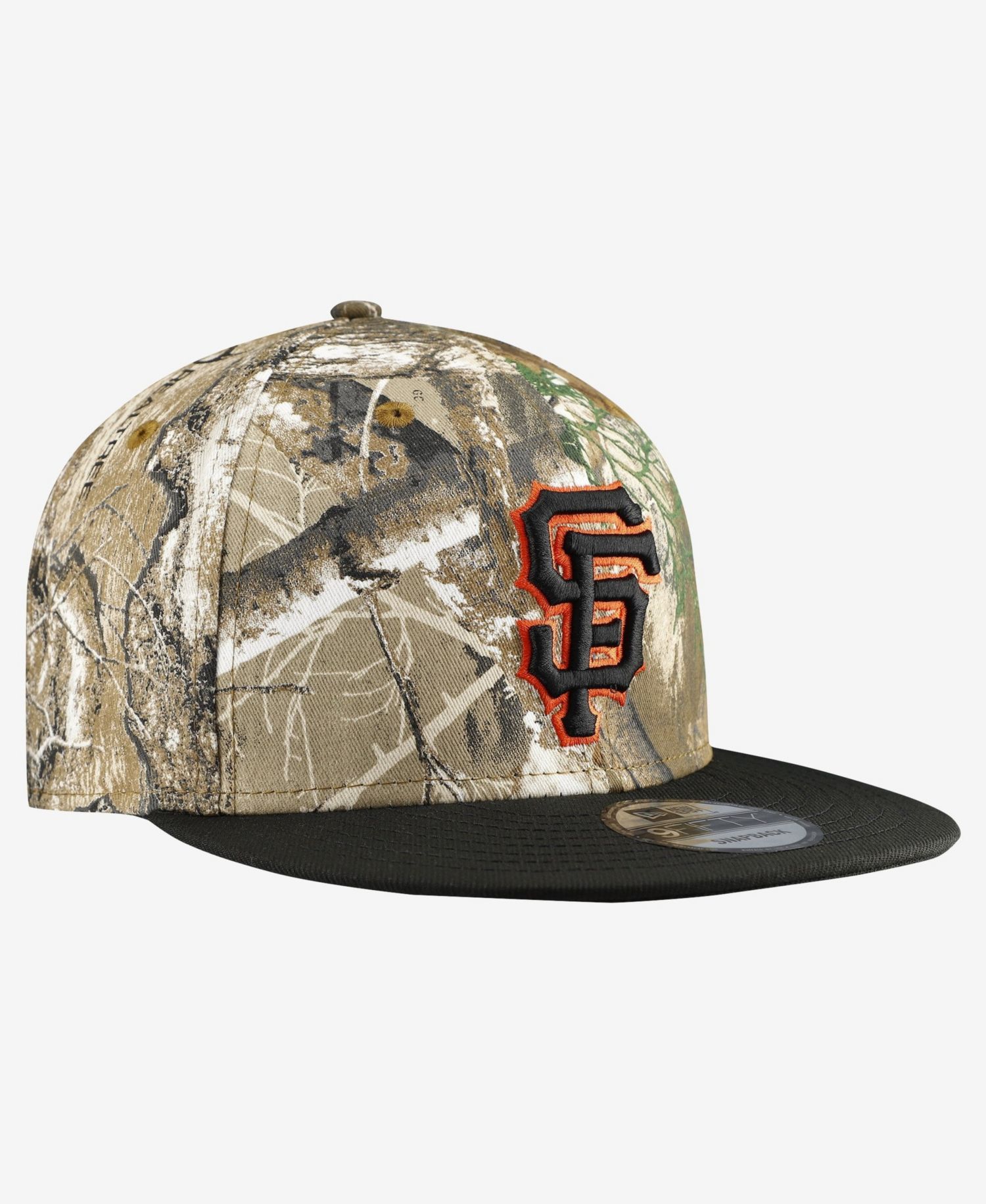 Men's Camo San Francisco Giants Realtree Orange Pop 9FIFTY Snapback Hat