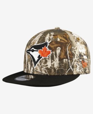 Men's Camo Toronto Blue Jays Realtree Orange Pop 9FIFTY Snapback Hat