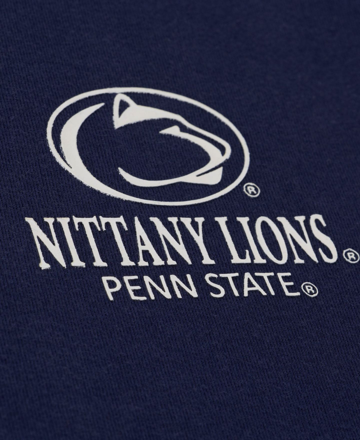 Мужская футболка Mitchell & Ness Navy Penn State Nittany Lions Core Icon — фото 3