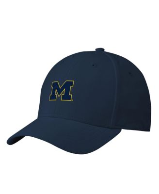 Big Boys and Girls  Navy Michigan Wolverines Tyler Adjustable Hat