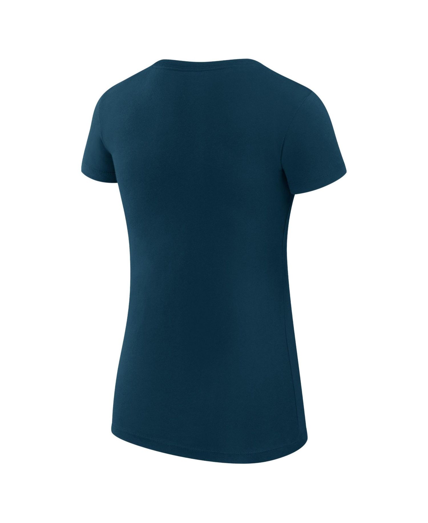Women's Navy Seattle Mariners Super-Slim Fit Lightweight City Graphic T-Shirt