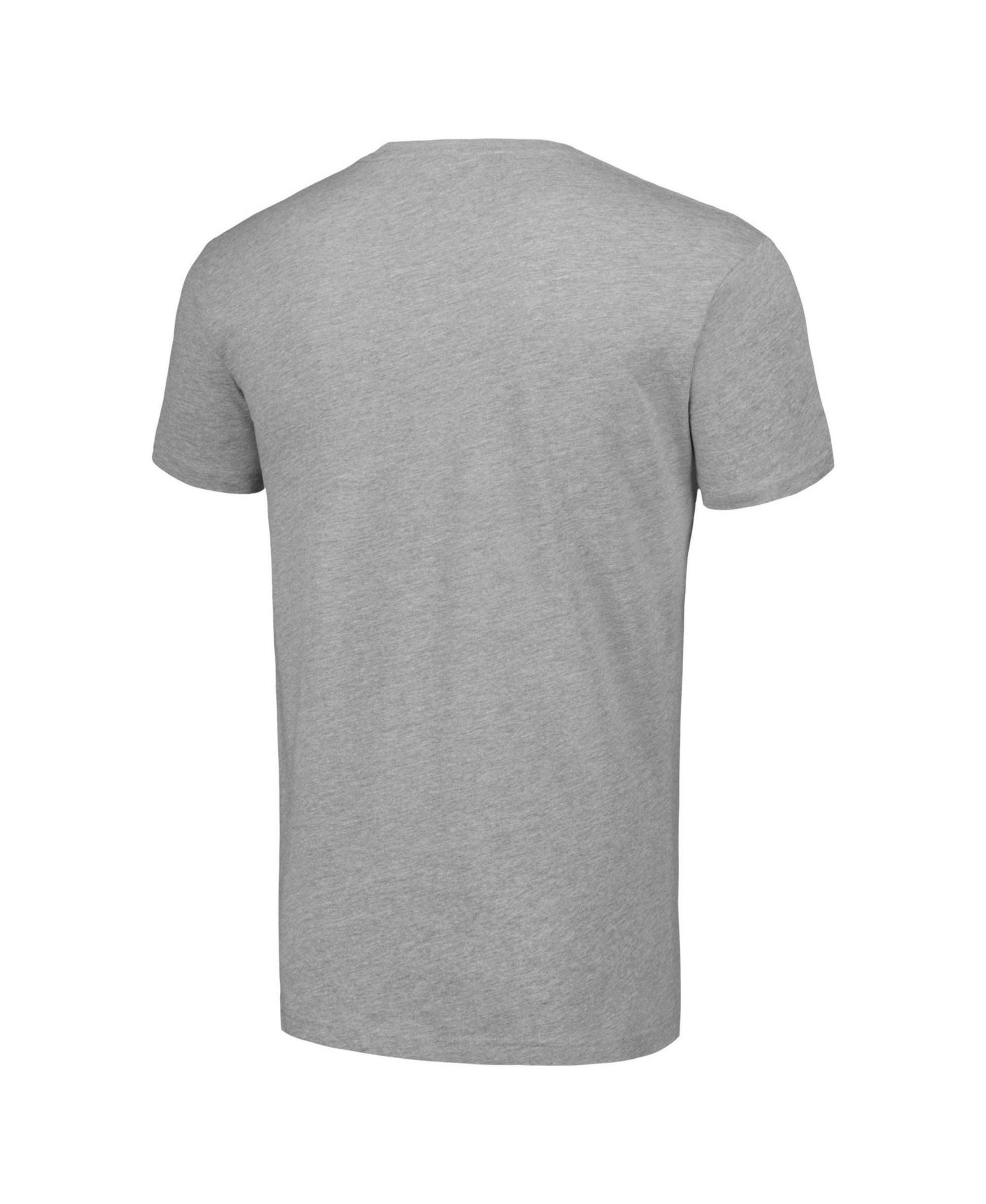 Men's Heather Gray Minnesota Vikings Throwback Logo T-Shirt