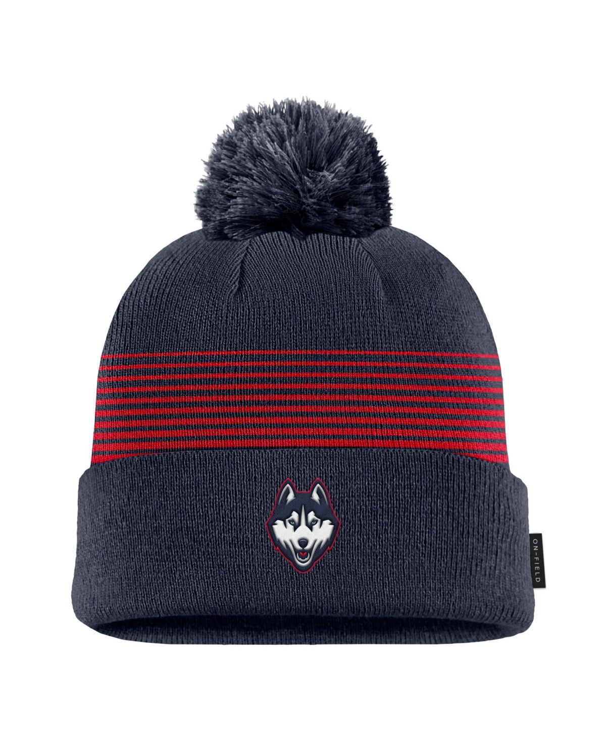 Nike UConn Huskies On-Field Cuffed Knit Pom Hat