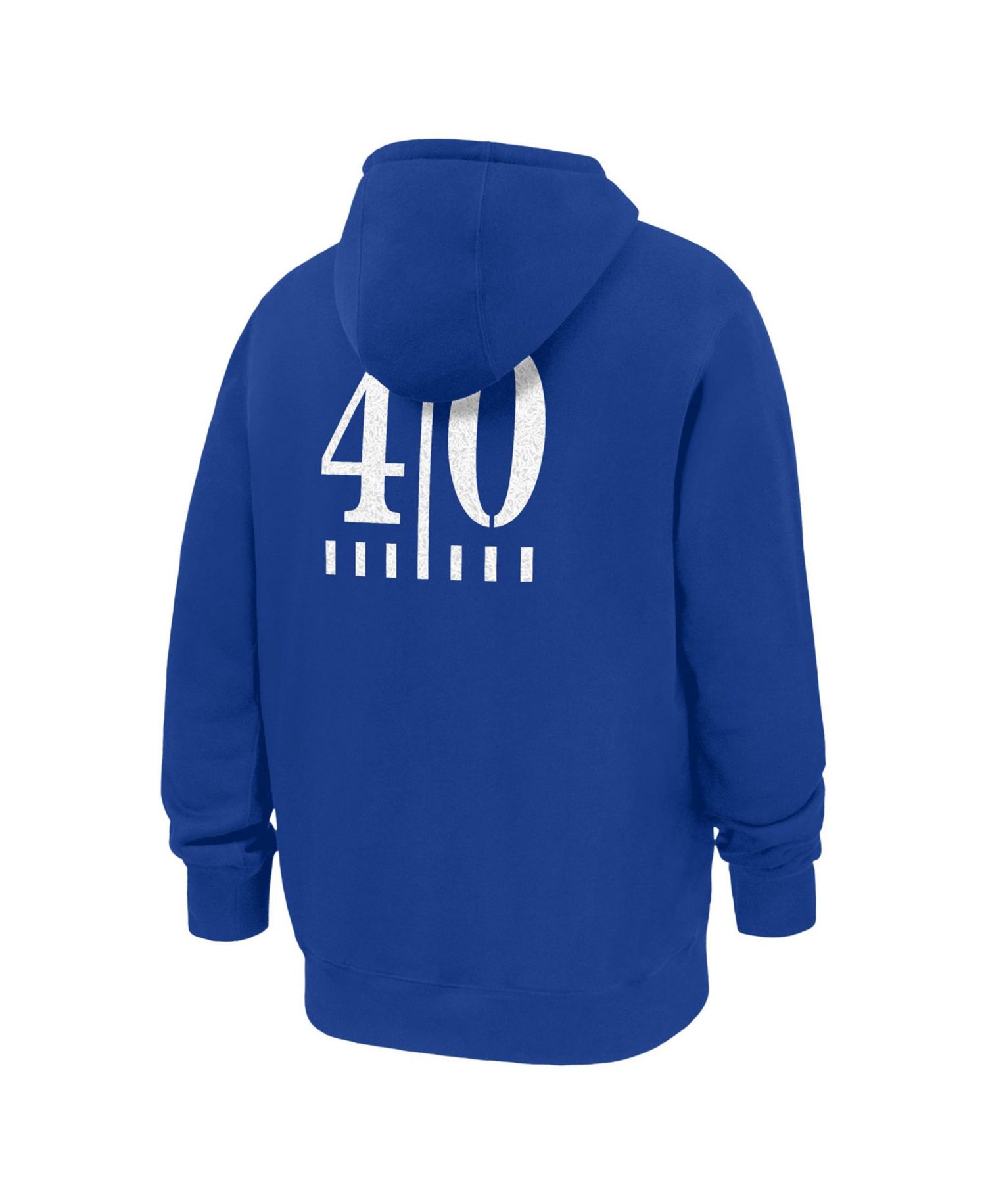 Men's Royal Boise State Broncos 40 Years of Blue Turf Club Fleece Hoodie