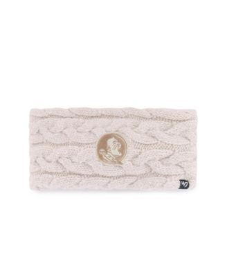 47 Brand Women's Natural Florida State Seminoles Core Inline Latte Knit Headband