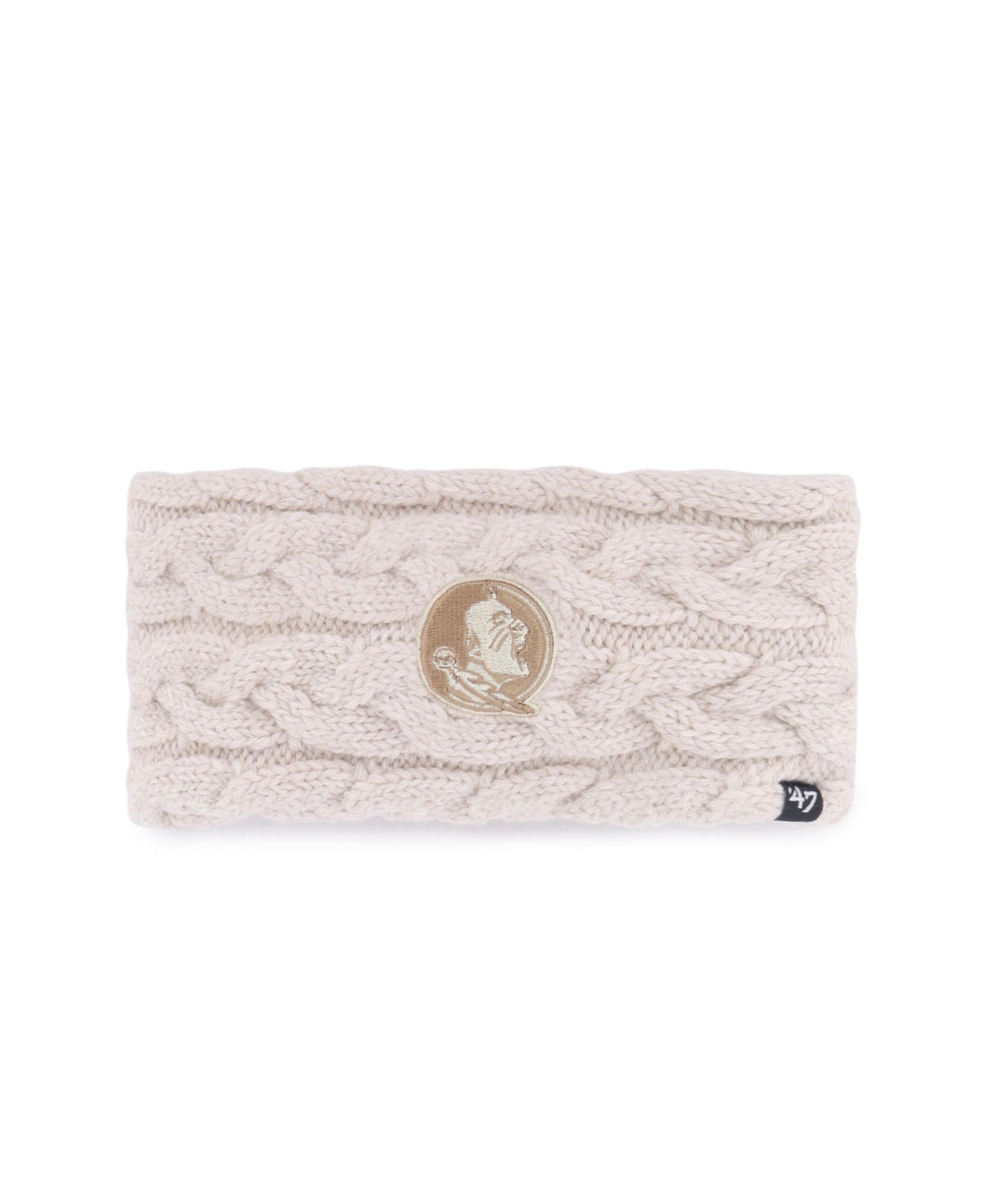 '47 Brand Women's Florida State Seminoles Cable Knit Stretch Fit Headband