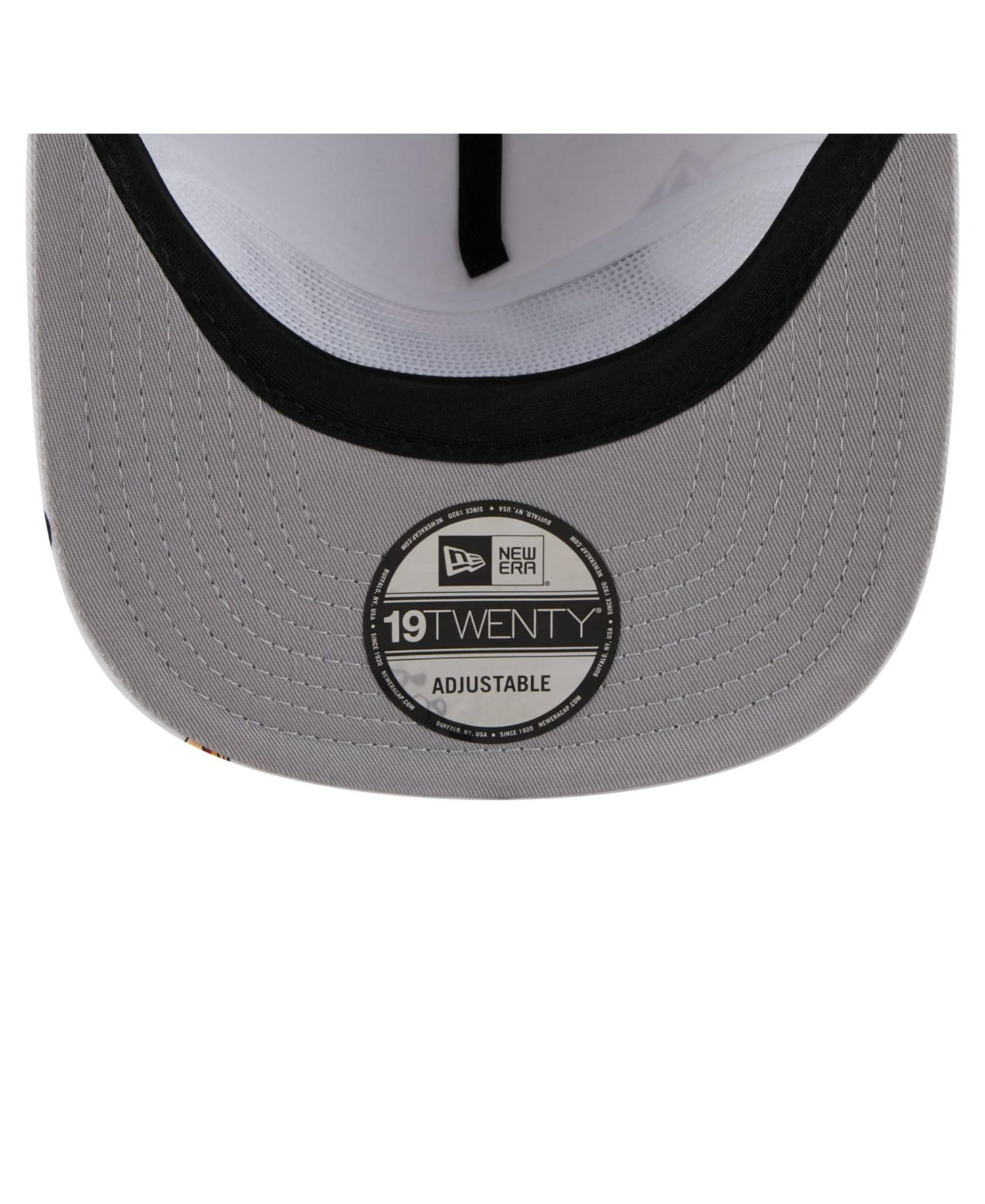 Men's White Chicago Bulls Team Cheer Rope 19TWENTY Adjustable Hat