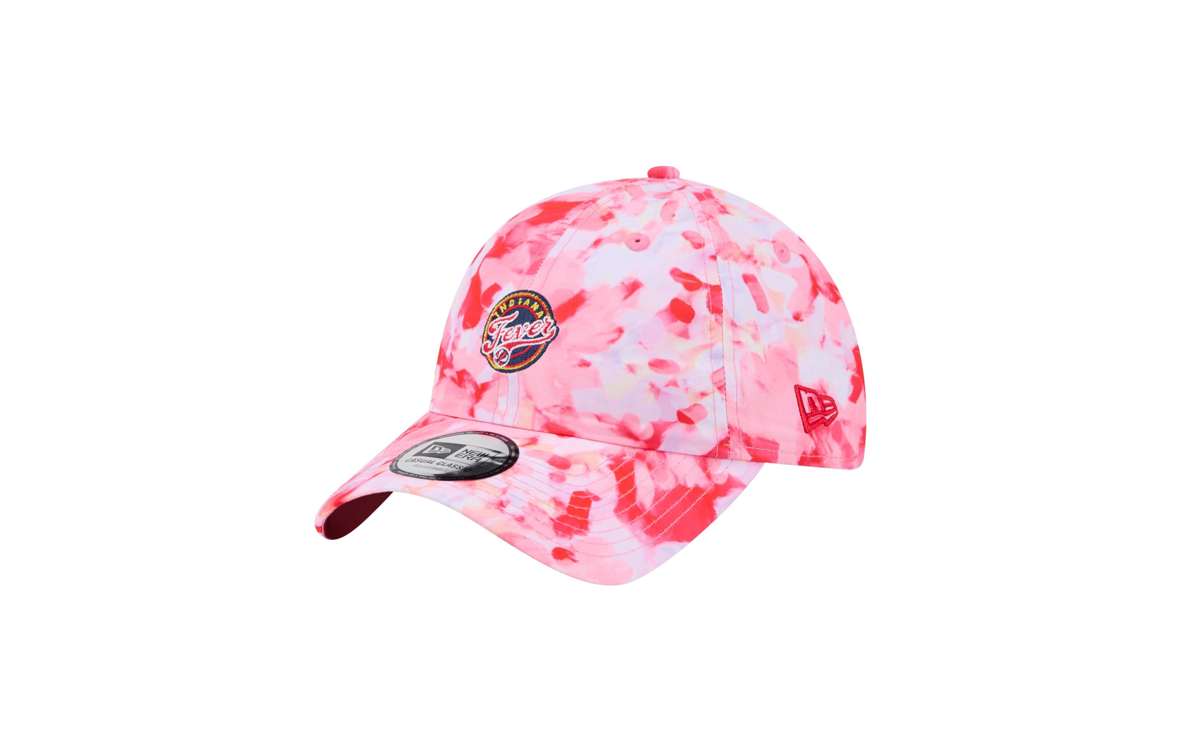 New Era Indiana Fever Casual Classic Floral-Print Adjustable Baseball Cap