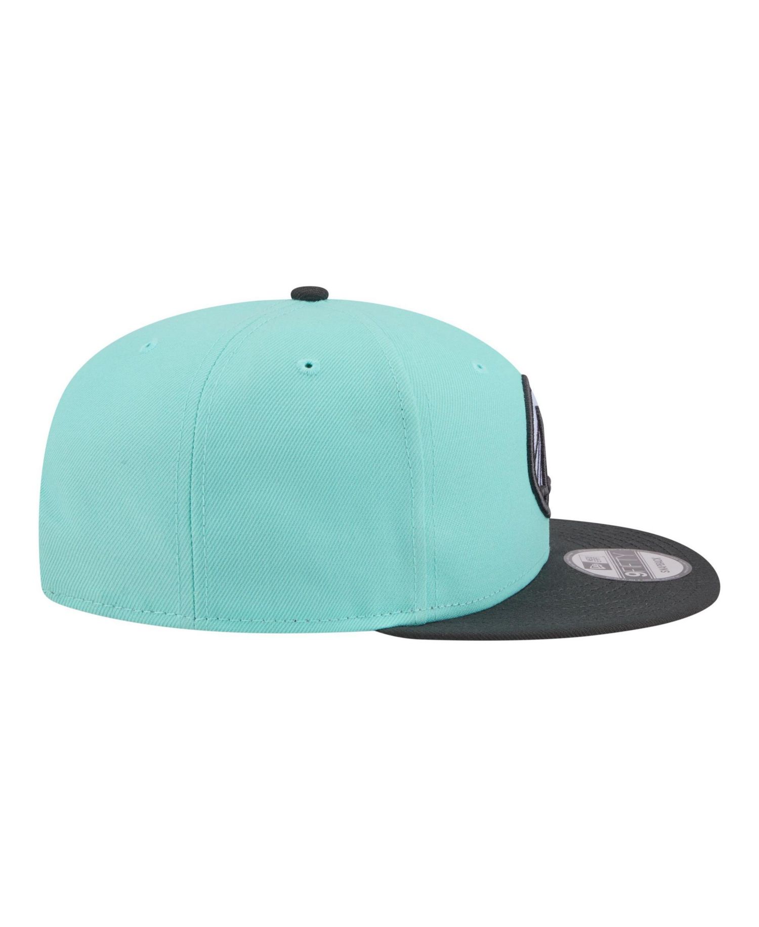 Men's Turquoise/Charcoal Golden State Warriors Color Pack Two-Tone 9FIFTY Snapback Hat