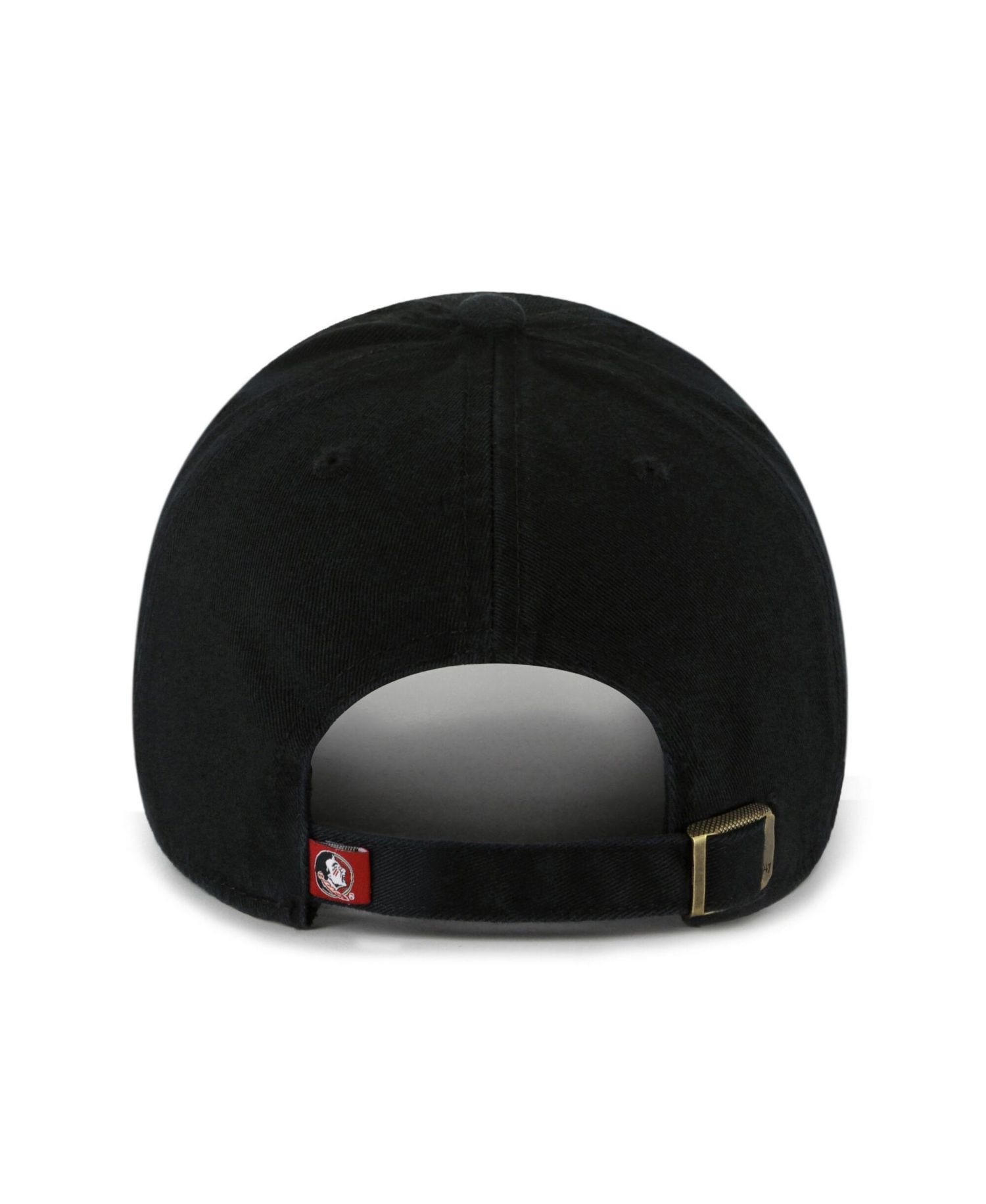 Men's and Women's '47 Florida State Seminoles Black Clean Up Adjustable Hat