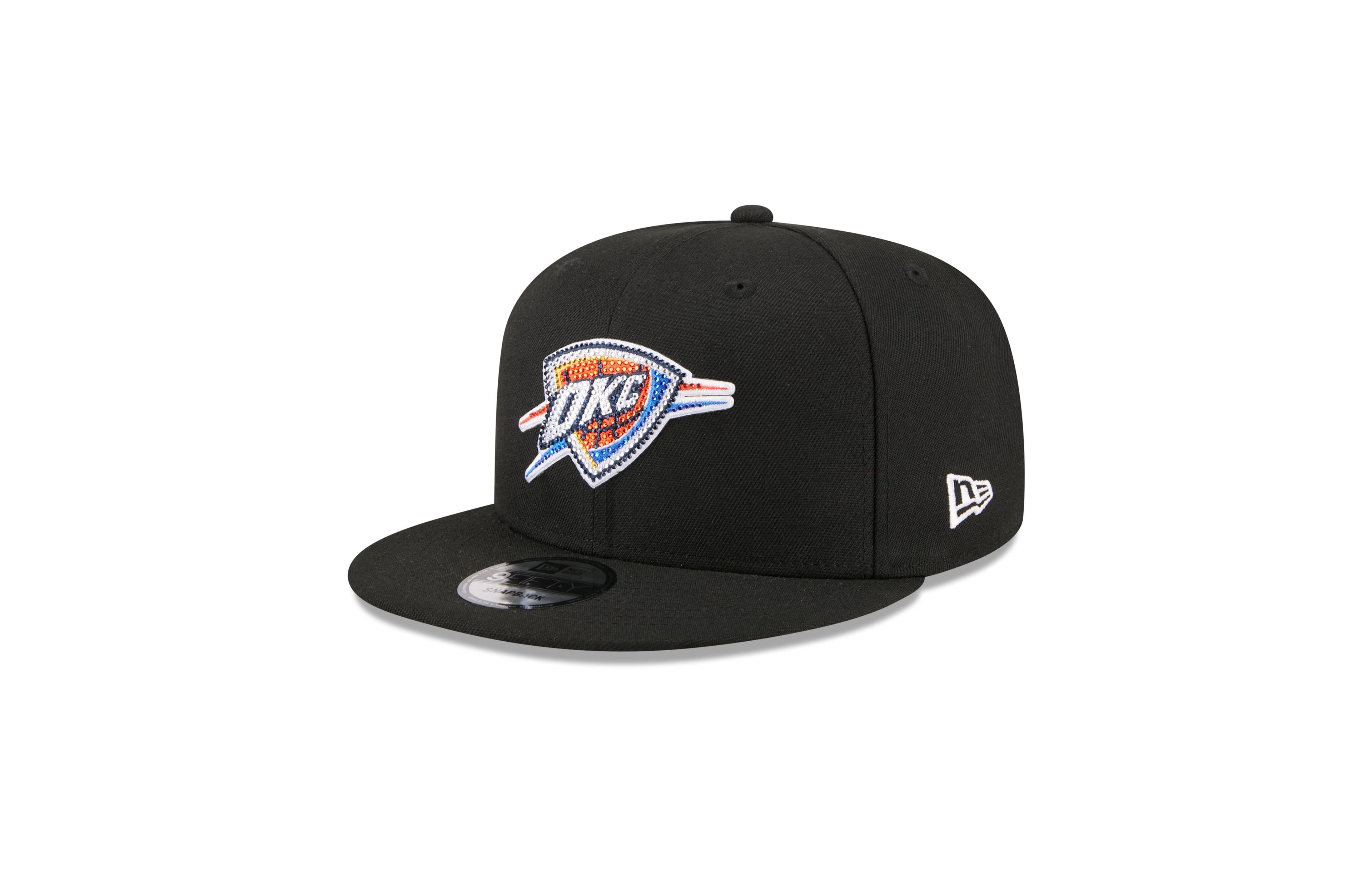 New Era Oklahoma City Thunder 9FIFTY Crystal Embellishments Snapback Hat