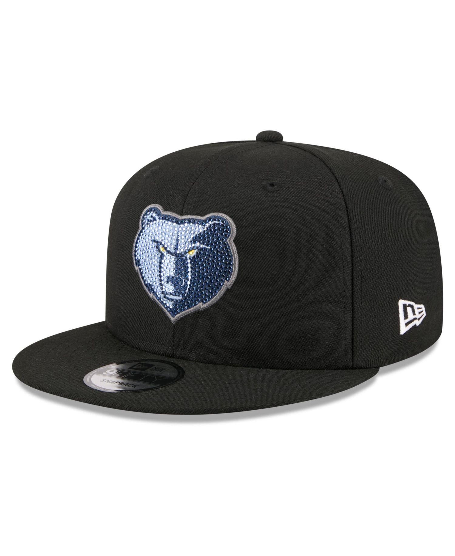 Men's Black Memphis Grizzlies 2026 NBA Draft Crystal 9FIFTY Snapback Hat