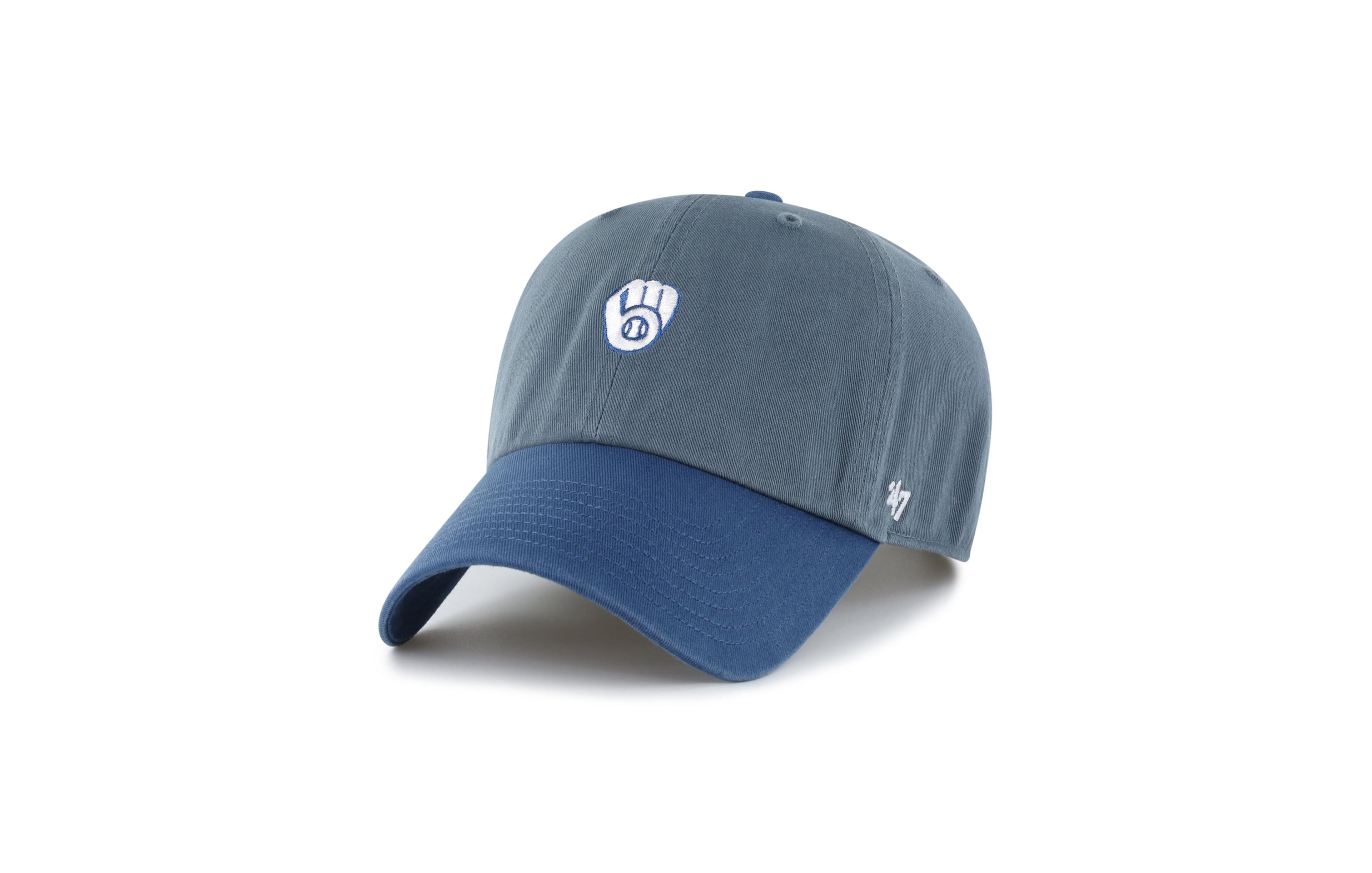 '47 Brand Men's Milwaukee Brewers Adjustable Clean Up Baseball Cap