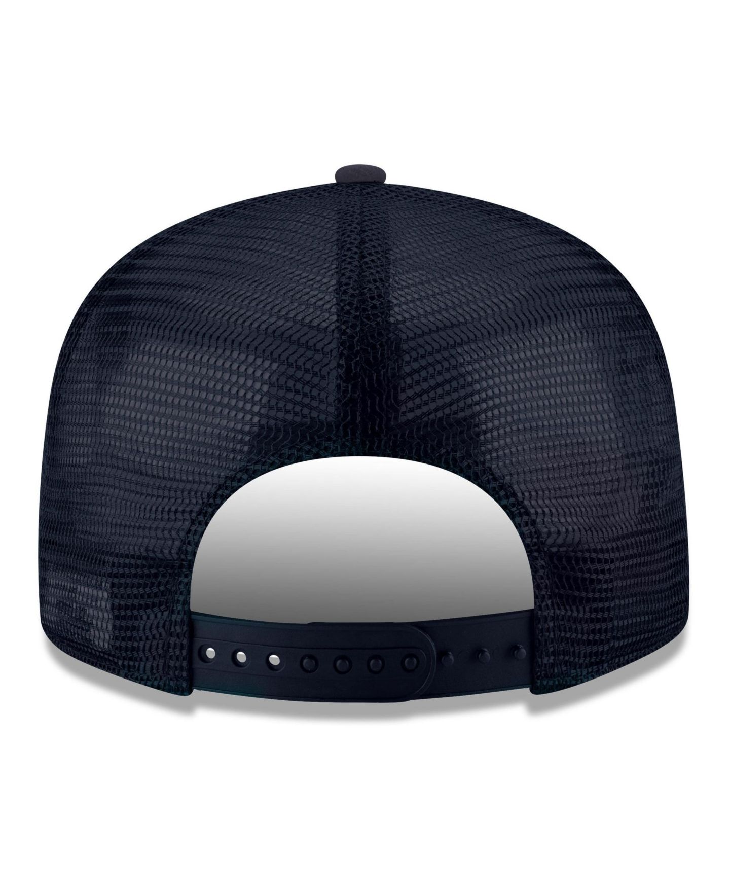 Мужская кепка New Era Navy Memphis Grizzlies Core Logo Meshback 9FIFTY Snapback Hat — фото 4