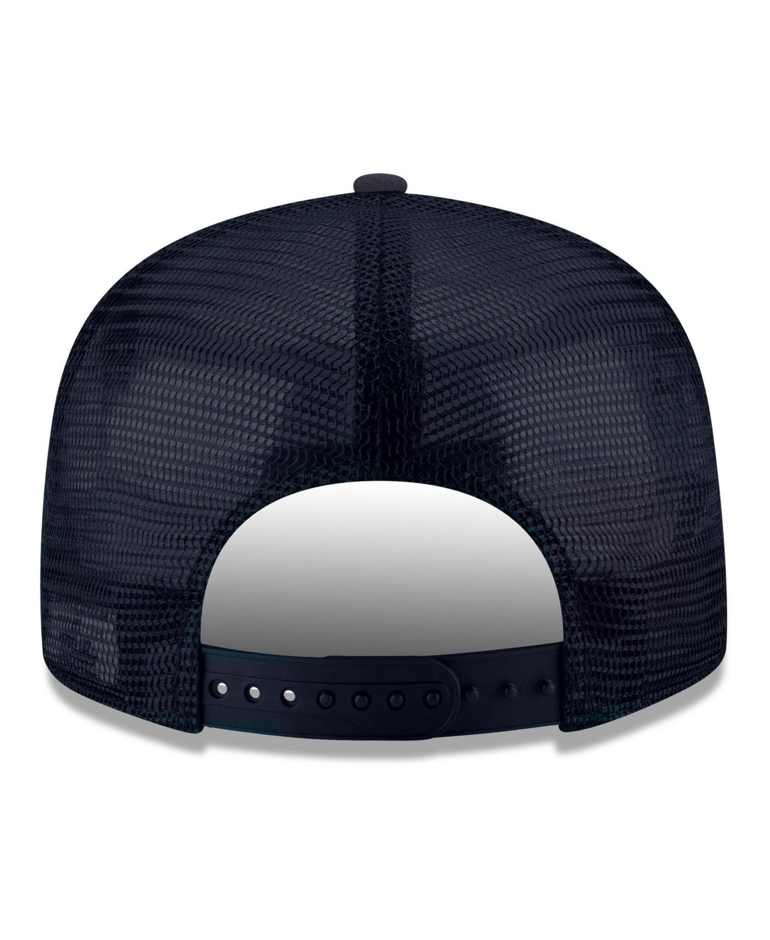 Men's Navy Memphis Grizzlies Core Logo Meshback 9FIFTY Snapback Hat