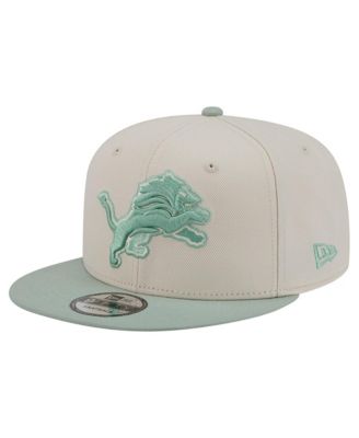 Men's Cream/Light Green Detroit Lions Color Pack Two-Tone 9FIFTY Snapback Hat