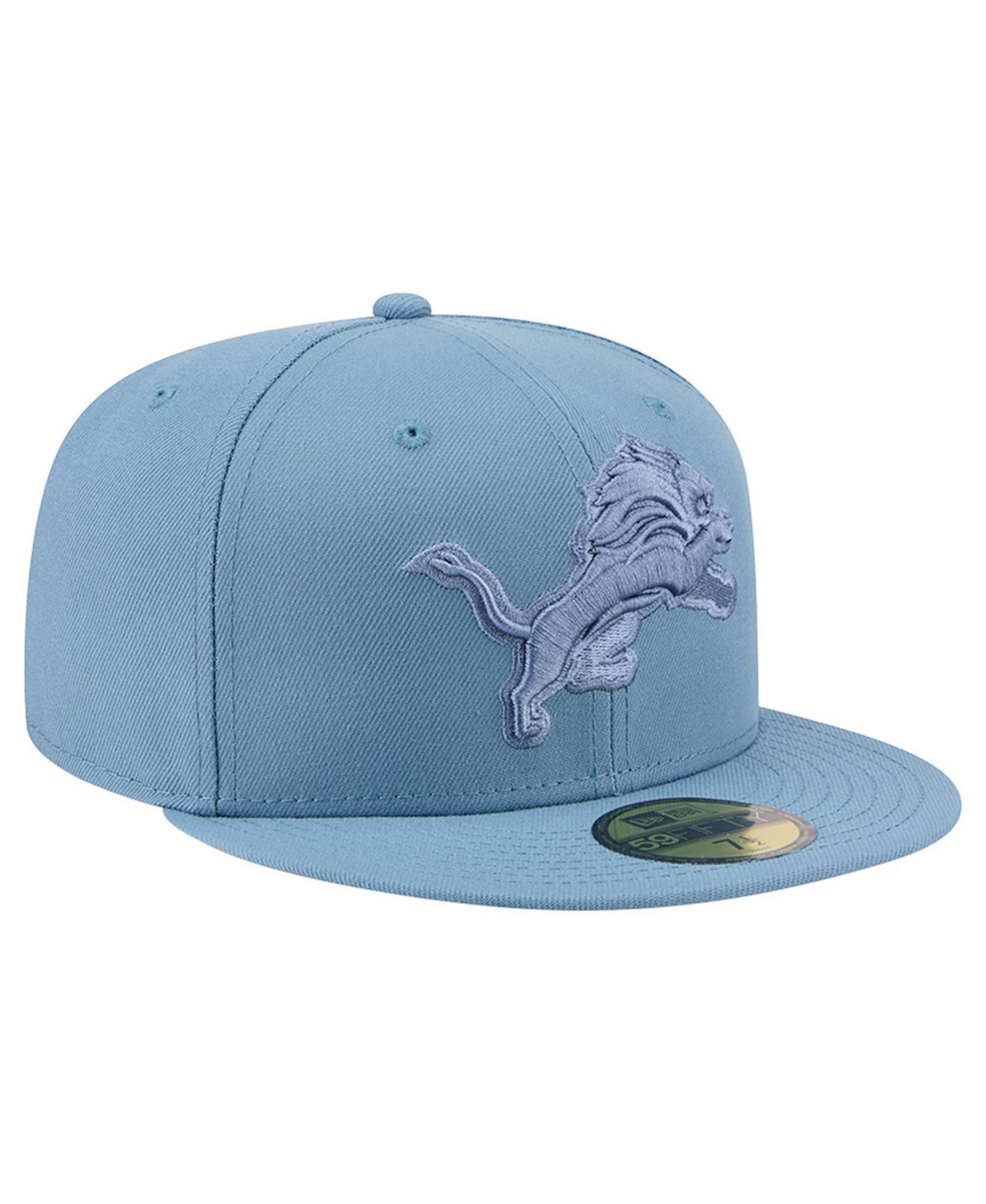 Men's Blue Detroit Lions Color Pack 59FIFTY Fitted Hat