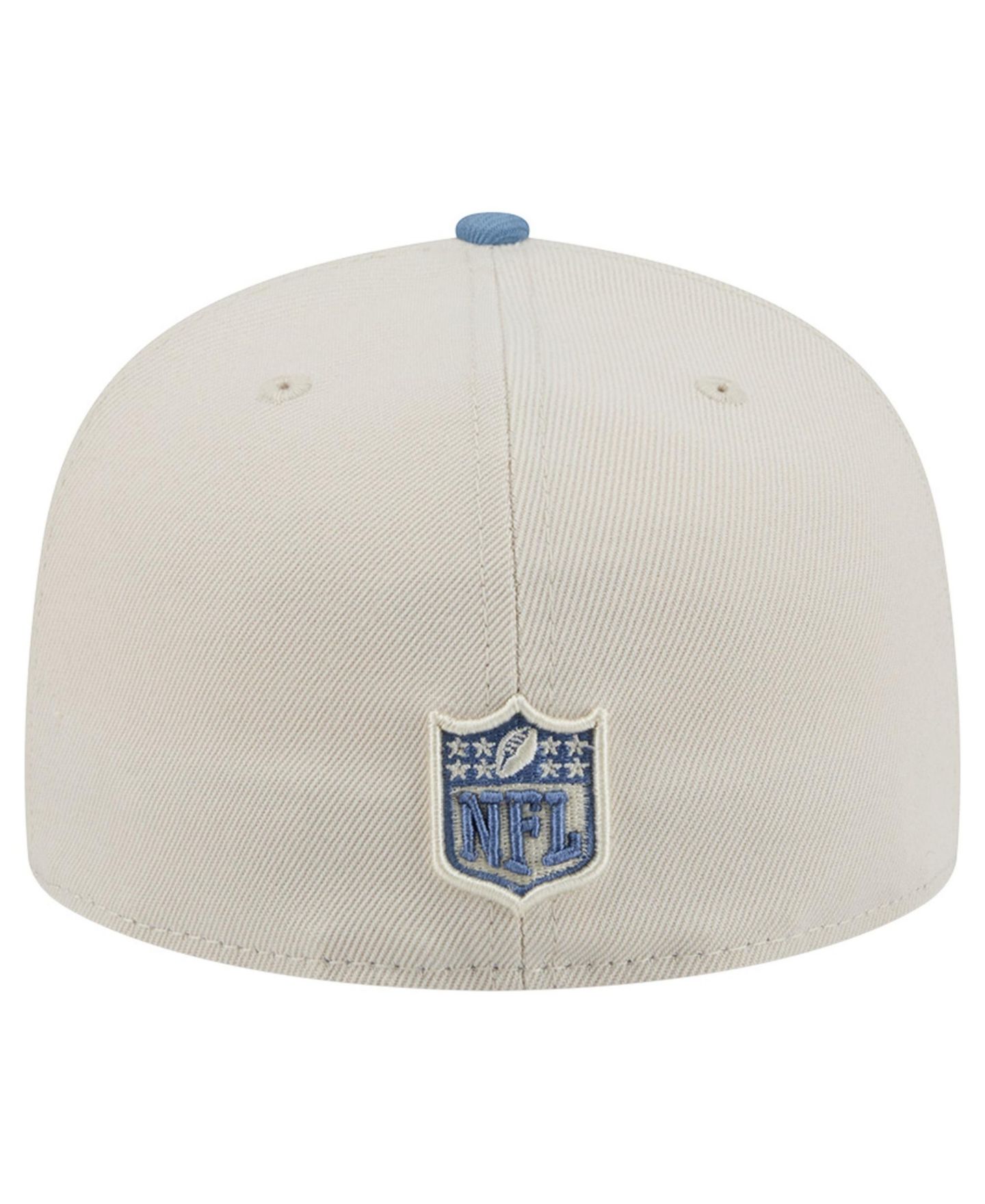 Мужские головные уборы New Era Cream/Blue Pittsburgh Steelers Color Pack 59FIFTY Fitted Hat — фото 4