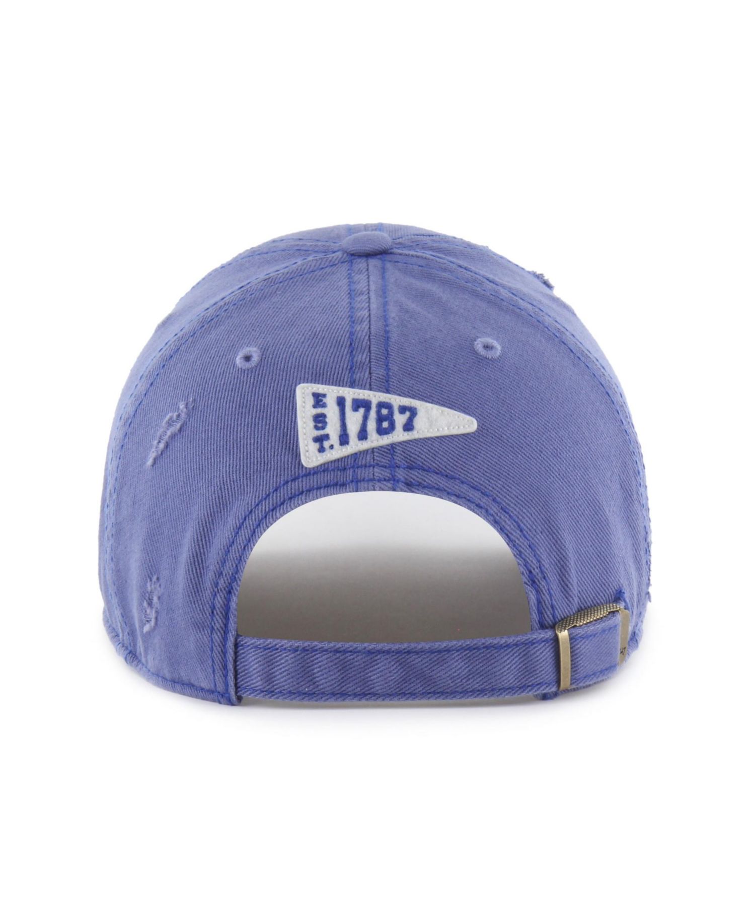 Men's and Women's '47 Royal Pitt Panthers Well-Worn Seymore Clean Up Adjustable Hat