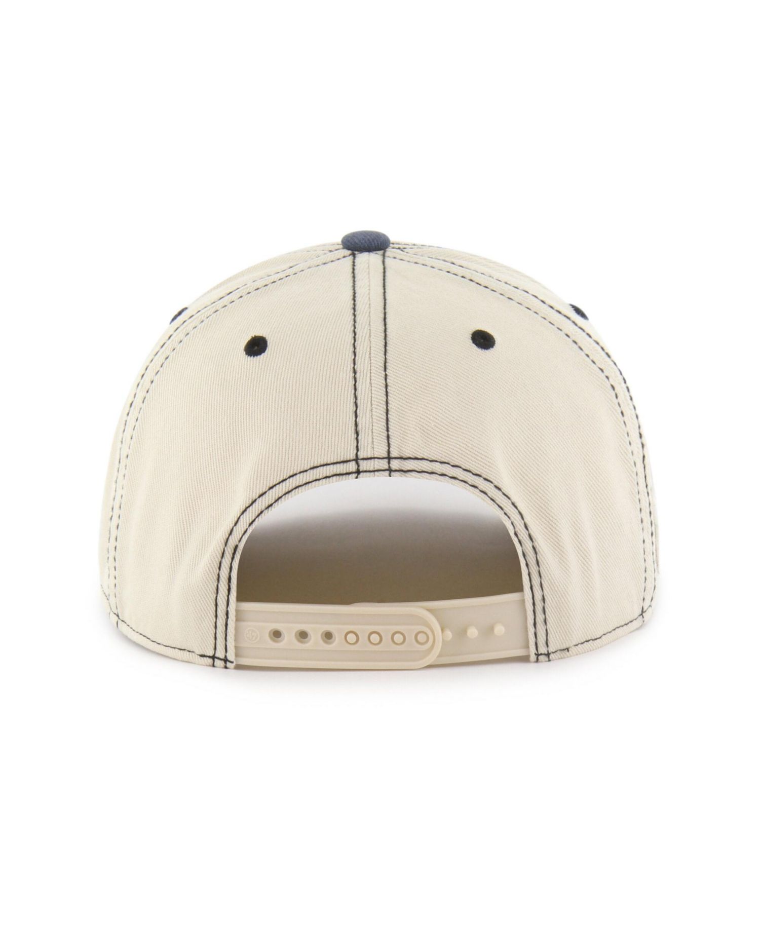 Men's and Women's '47 Tan/Navy West Virginia Mountaineers Well-Worn Calderwood Hitch Adjustable Hat