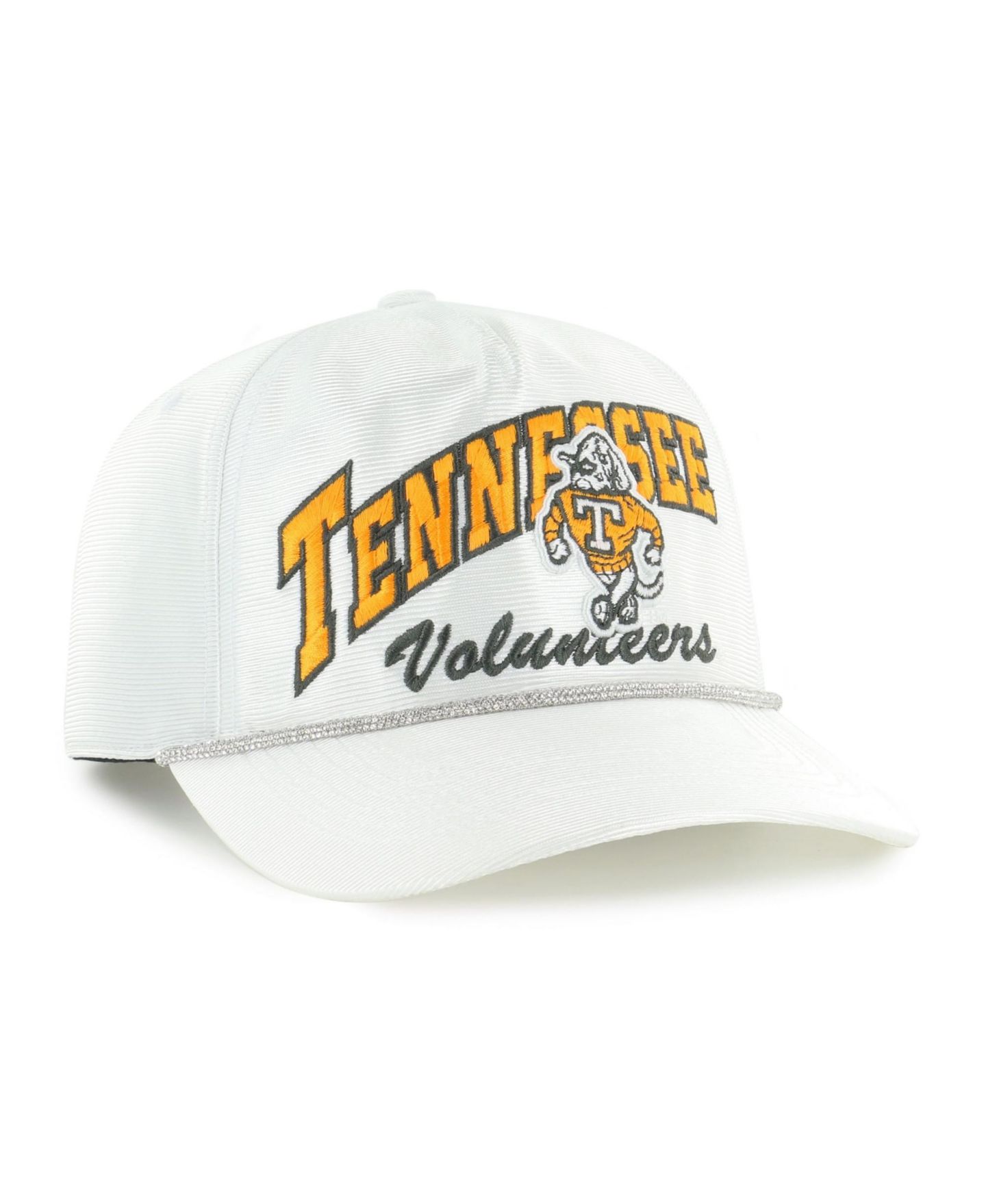 Женская кепка '47 Brand White Tennessee Volunteers Glitter Hitch Adjustable Hat — фото 2