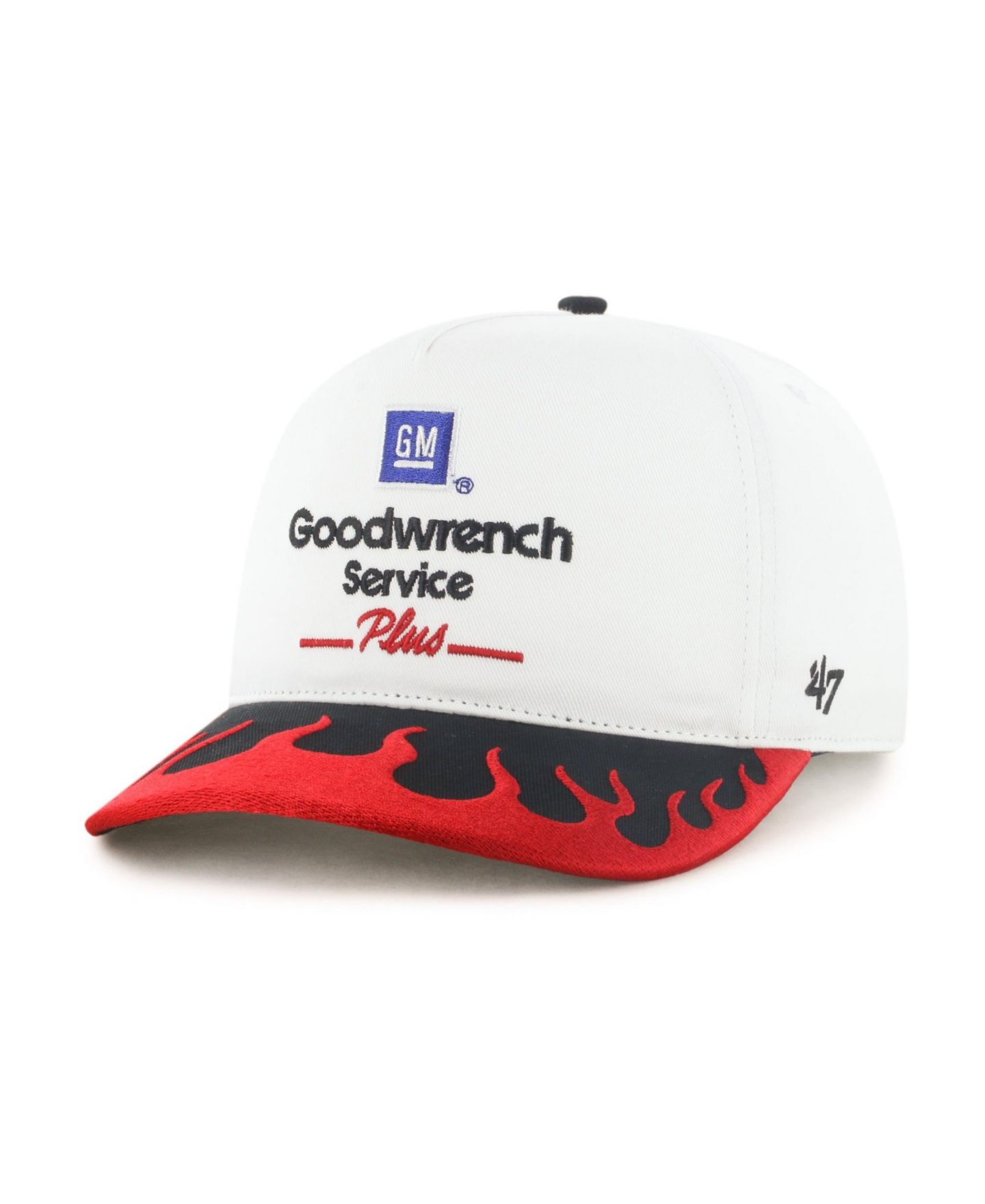 Мужская кепка '47 Brand White/Red Richard Childress Racing Flame Hitch Adjustable Hat — фото 2