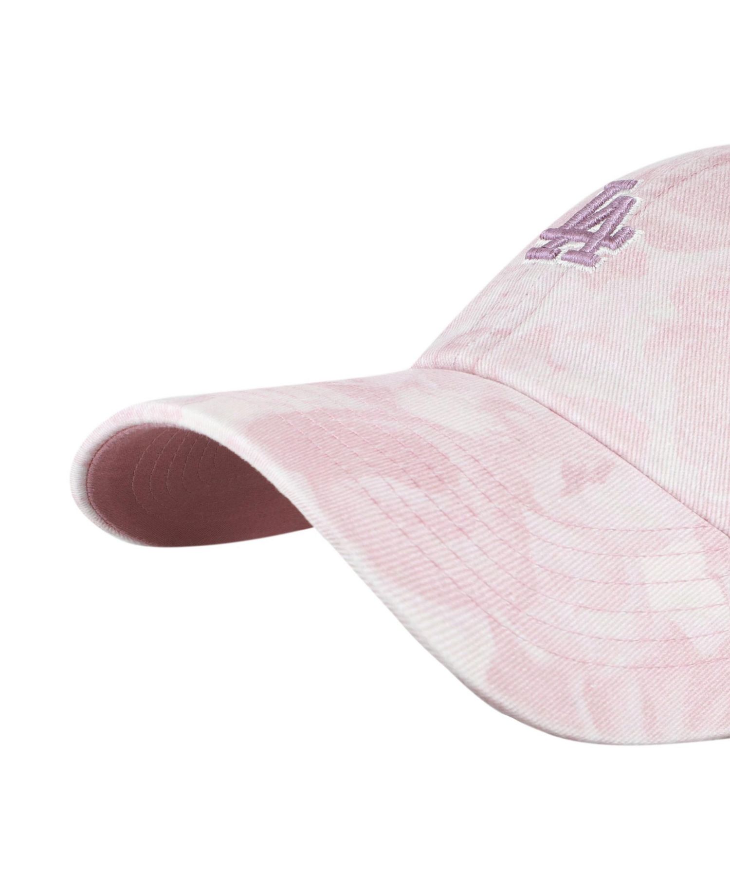 Women's '47 Pink Los Angeles Dodgers Gardenia Clean Up Adjustable Hat