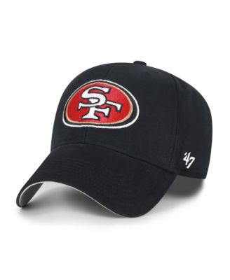 Big Boys and Girls '47 Black San Francisco 49ers MVP Adjustable Hat