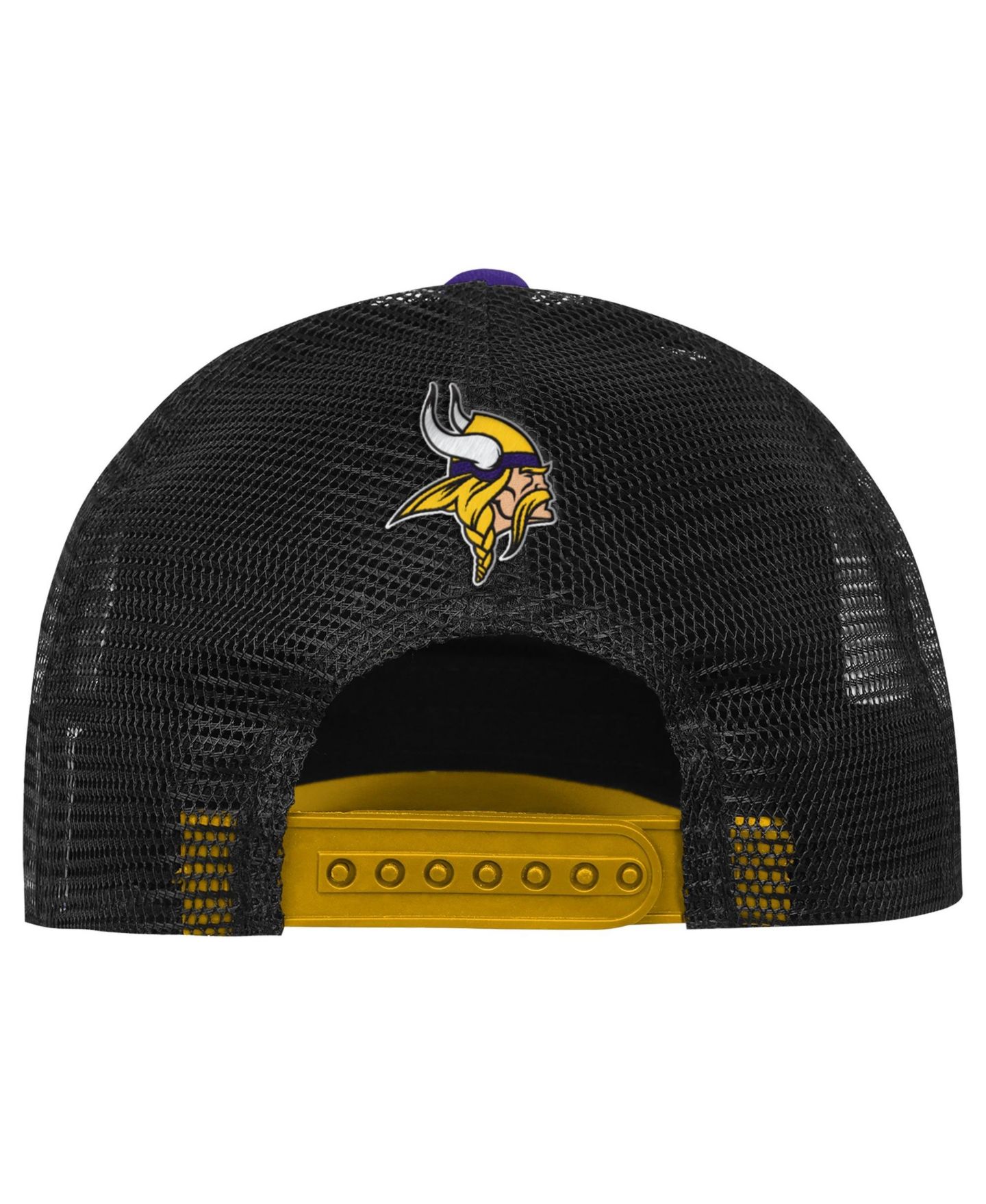 Детская кепка Outerstuff Purple/Gold Minnesota Vikings Handoff Foam Adjustable Trucker Hat — фото 3