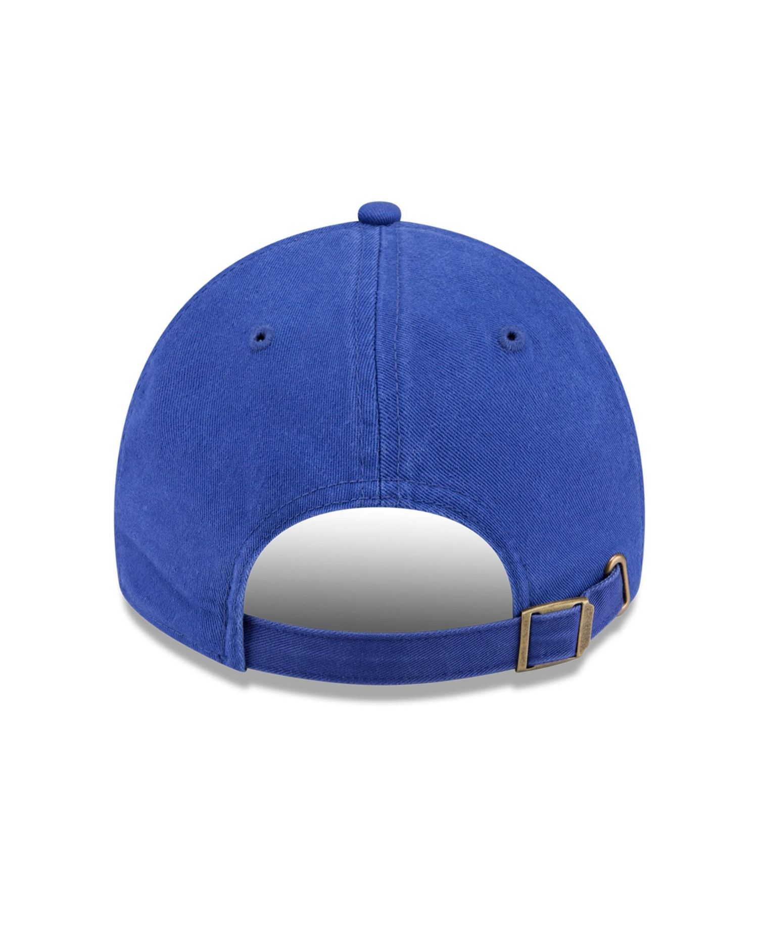 Women's Royal New York Giants Script Casual Classic Adjustable Hat