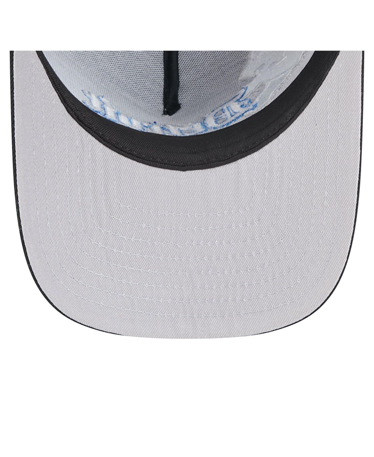 Men's Black Detroit Lions Proud A-Frame 9FIFTY Snapback Hat